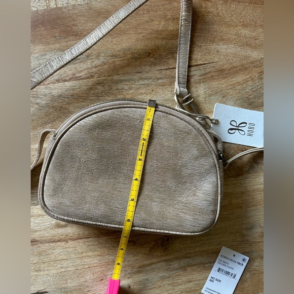 HOBO Reach Crossbody in Golden Taupe, small, functional, sold out everywhere. - Picture 8 of 10
